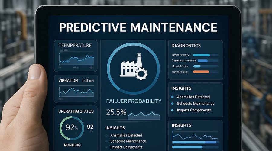 Bảng điều khiển dự đoán thông tin bảo trì sử dụng IoT
