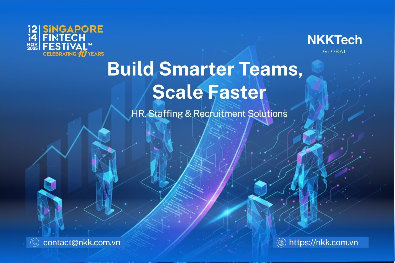Nâng tầm đội ngũ và tăng tốc tăng trưởng với các giải pháp nhân sự, tuyển dụng và cung ứng nhân lực ứng dụng AI 1 Build Smarter Teams and Scale Faster with Next-Gen HR, Staffing & Recruitment Solutions