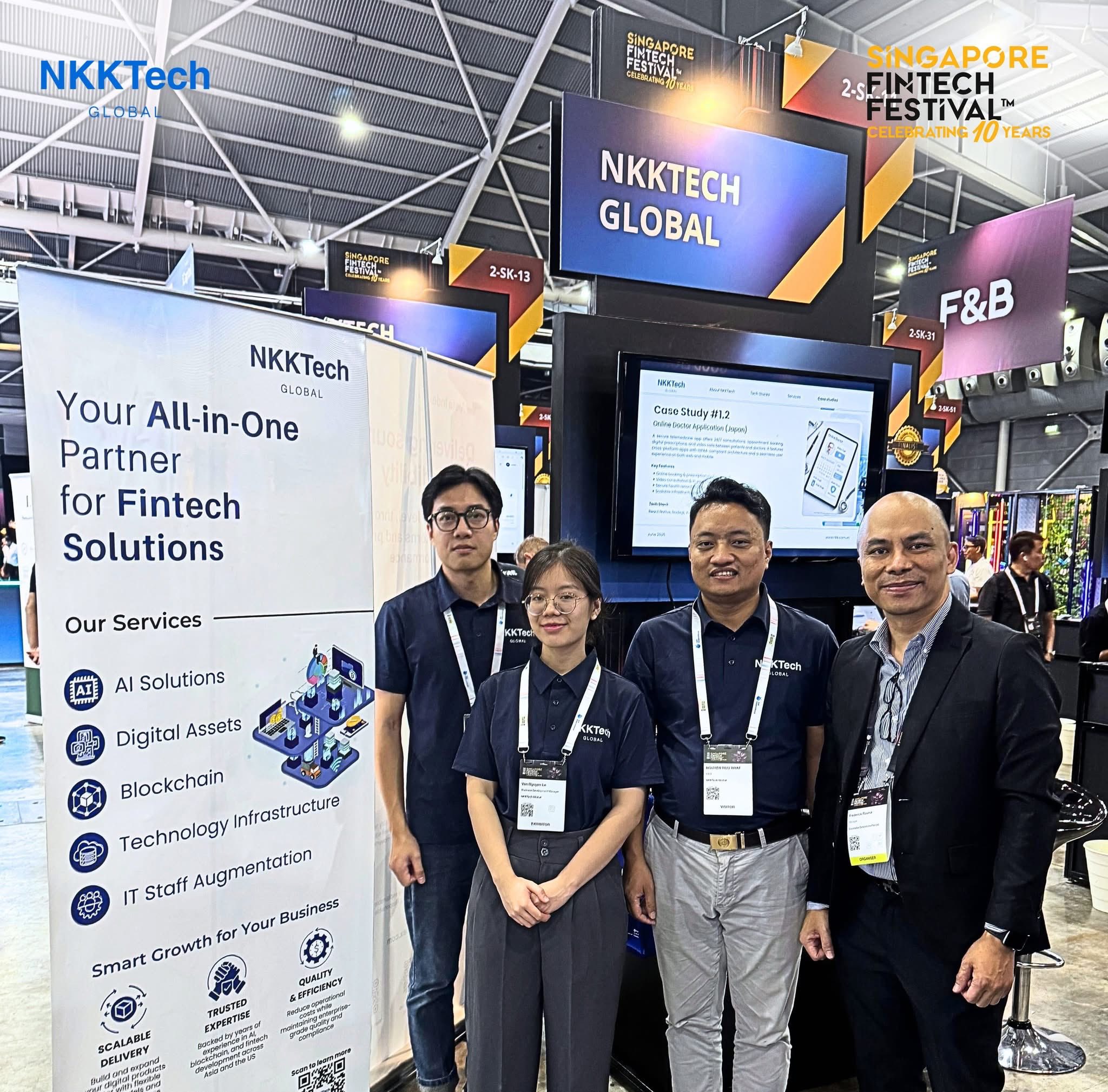 NKKTech Global Wraps Up a Successful Three Days at Singapore FinTech Festival 2025 1 nkktech sff02