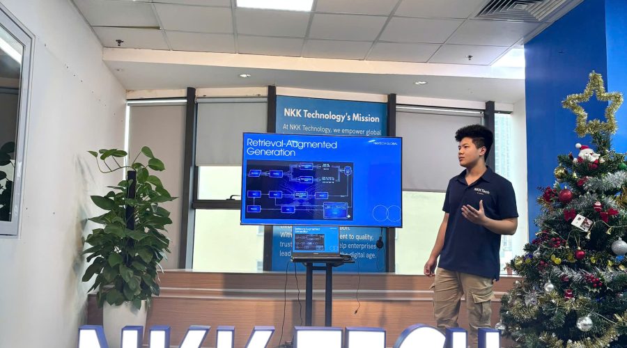 NKKTech Global technical seminar on RAG and AI chatbot architecture for enterprise systems
