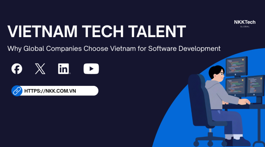 Vietnam tech talent powering global software development and enterprise AI innovation.