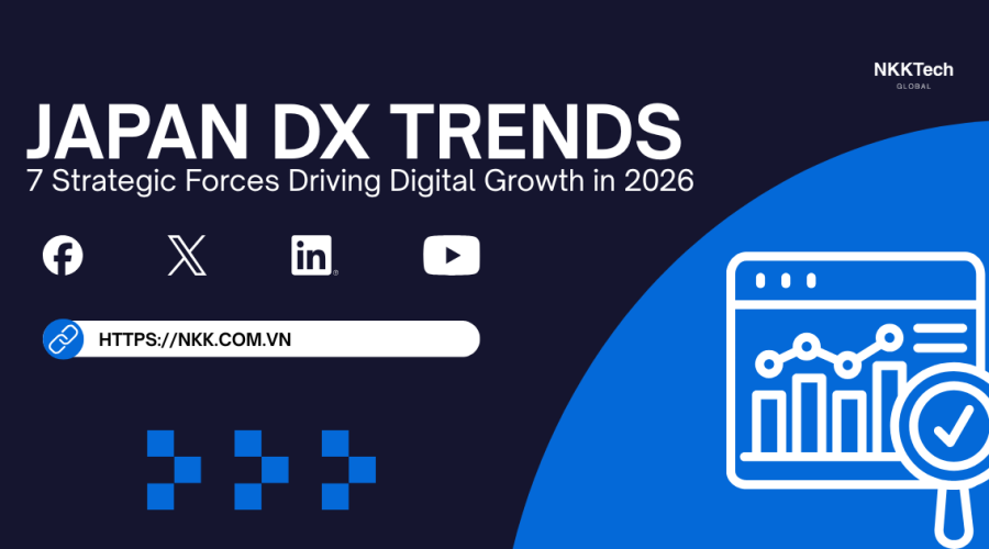 Japan DX trends driving enterprise AI, cloud modernization, automation, and digital growth in 2026.
