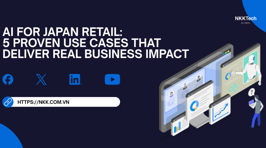 AI for Japan retail improving demand forecasting, smart store automation, and supply chain intelligence.