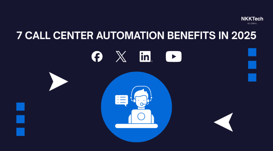 Call center automation benefits in 2025 powered by AI voicebots, intelligent routing, and real-time analytics.