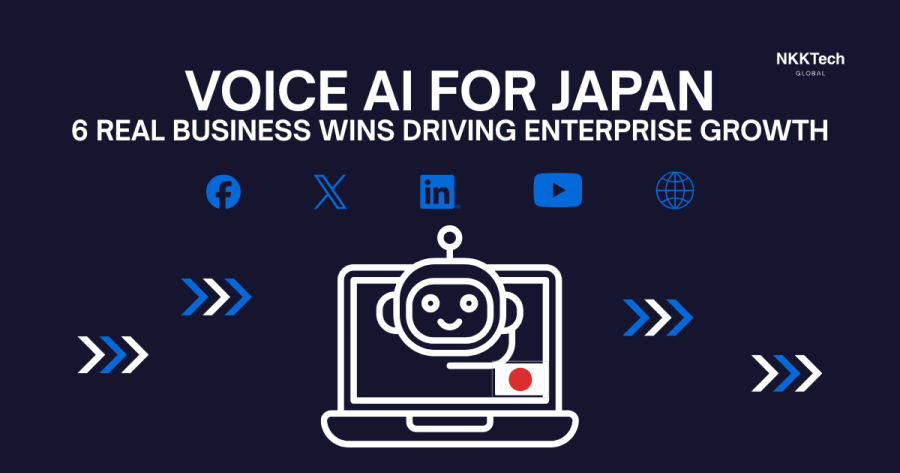 Voice AI for Japan improving customer support, retail reservations, healthcare scheduling, and financial compliance.