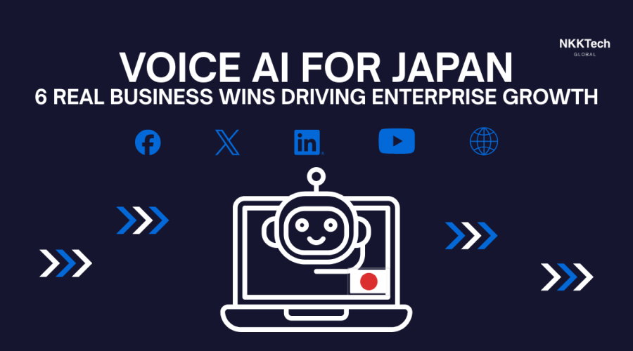 Voice AI for Japan improving customer support, retail reservations, healthcare scheduling, and financial compliance.