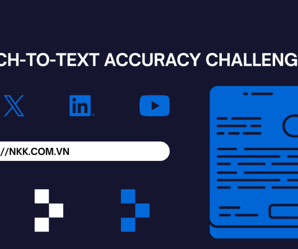 Speech-to-text accuracy challenges in enterprise AI voice systems