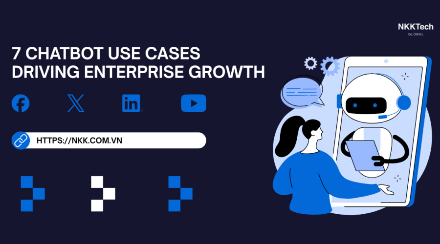 Enterprise chatbot use cases boosting sales, customer engagement, and operational efficiency across industries.
