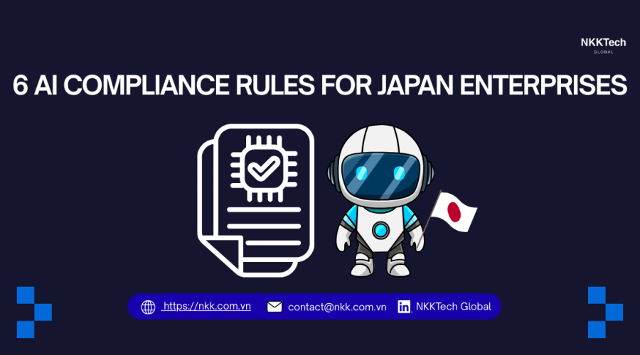 AI compliance framework for Japan enterprises including APPI data protection, explainable AI, bias monitoring, and governance controls.