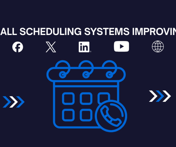AI call scheduling system automating customer appointments, support callbacks, and sales meetings in modern call centers.