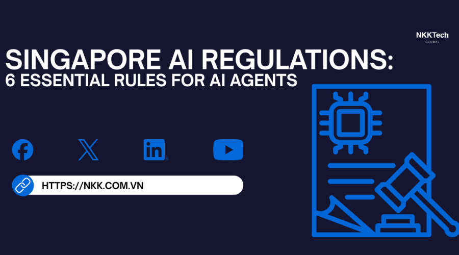 Singapore AI regulations guiding compliance for AI agents, voice AI systems, and enterprise automation platforms.