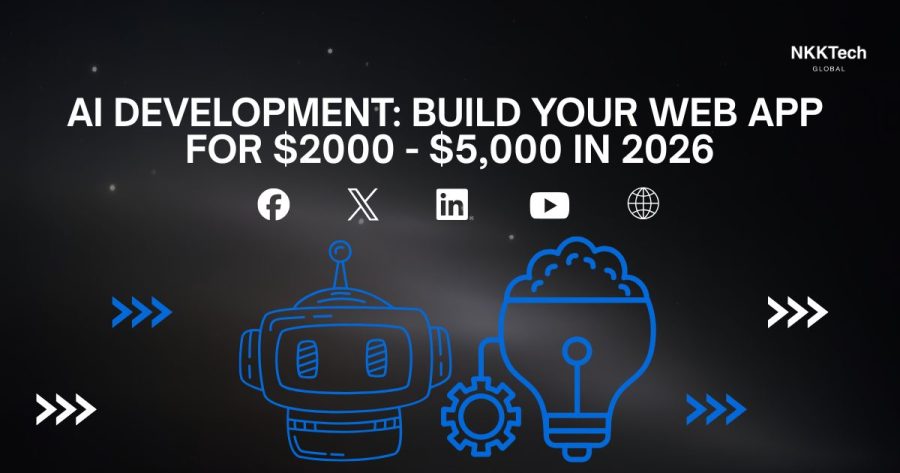 AI development process building web applications faster and cheaper in 2026.