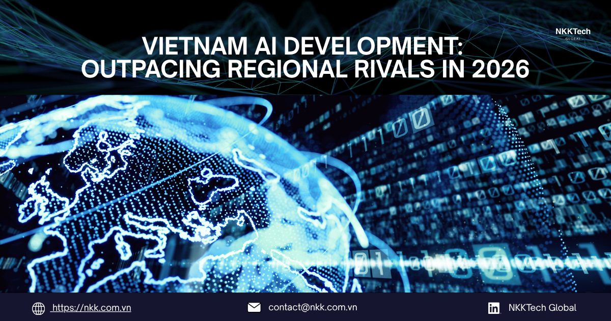 Vietnam AI Development:2026年、地域の競合を追い越す 1 Vietnam AI development leading ASEAN markets with rapid growth, enterprise AI systems, and regional dominance in 2026