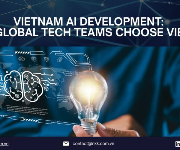 Vietnam AI development ecosystem with engineers building scalable AI solutions for global enterprises