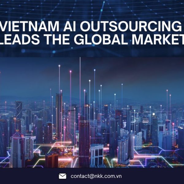 Vietnam AI outsourcing 2026 showcasing engineers building scalable AI systems for global enterprises