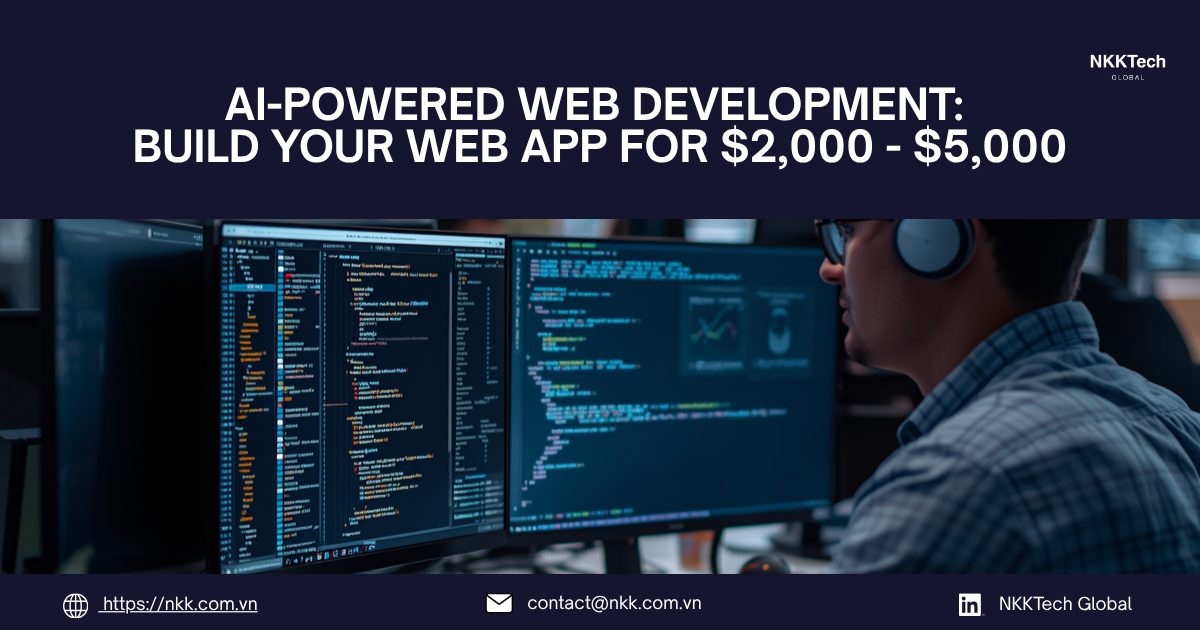 AI-powered web development: Build Your Web App for $2,000 - $5,000 1 AI-powered web development reducing cost to $2000–$5000 with faster deployment and automation
