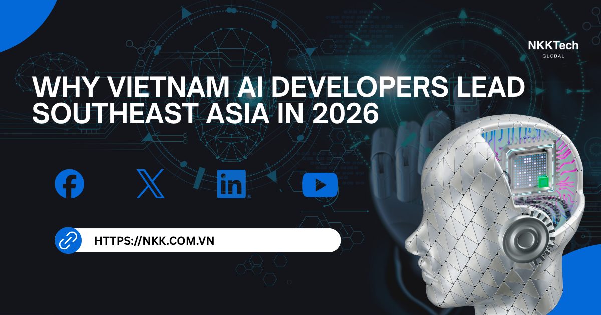 Vietnam AI Developers:2026年に東南アジアをリードする理由 1 Vietnam AI developers leading Southeast Asia in 2026 with strong technical expertise and cost-effective AI solutions