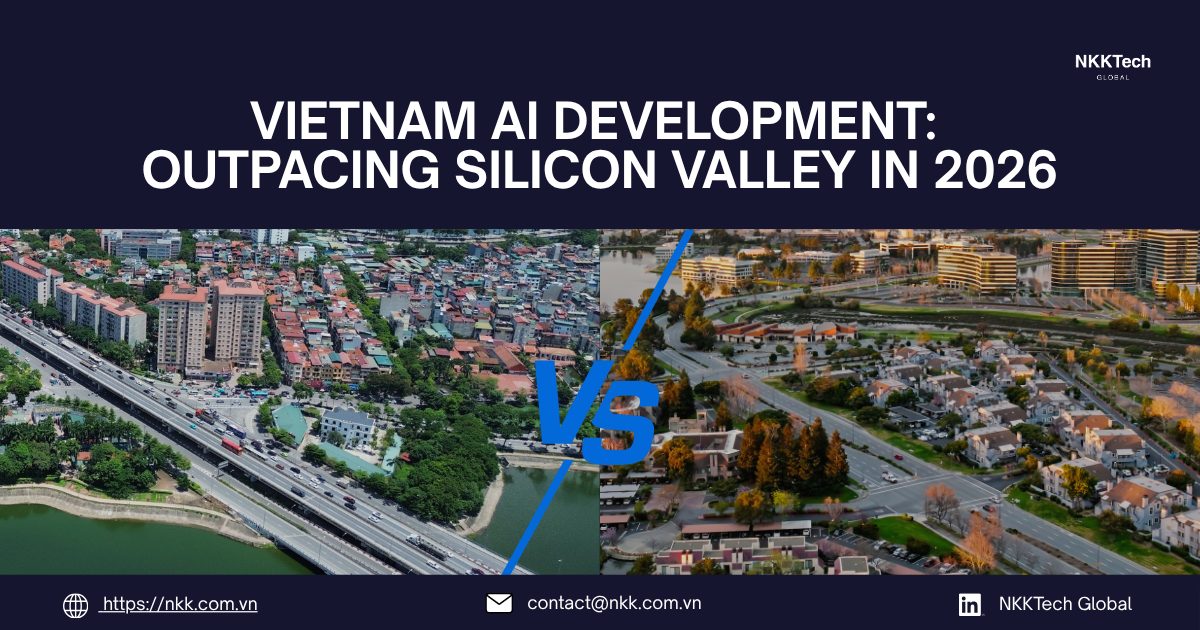 Vietnam AI Development: Vượt Silicon Valley trong năm 2026 1 Vietnam AI development outperforming Silicon Valley with faster innovation and lower cost in 2026