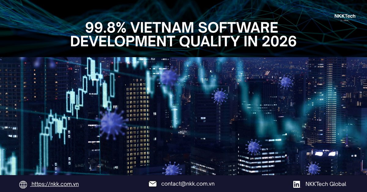Vietnam Software Quality 2026: 99.8% Code Accuracy 1 Vietnam software development quality 2026 showing 99.8% code accuracy and AI-driven QA