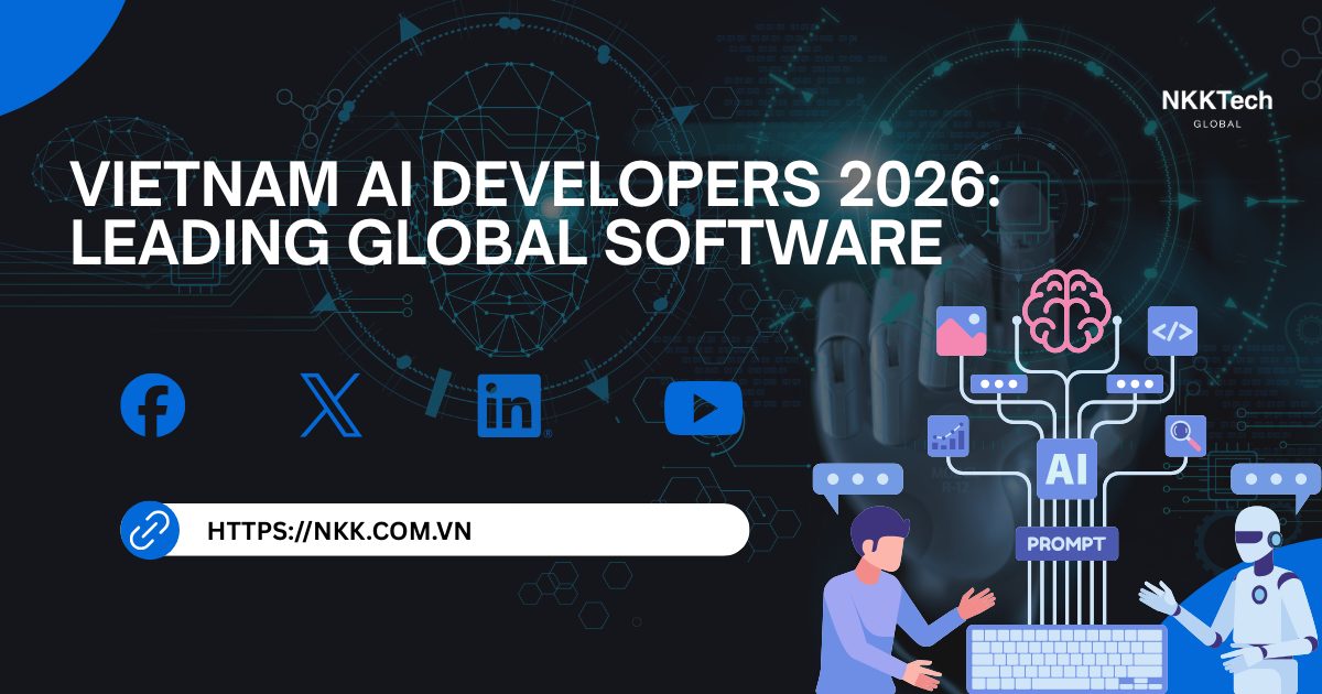 Vietnam AI developers 2026: Dẫn dắt phần mềm toàn cầu 1 Vietnam AI developers 2026 building enterprise AI systems with scalable software engineering and offshore AI innovation
