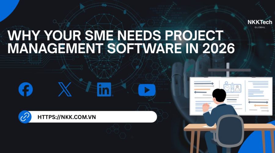 Project management software helping SMEs automate workflows, centralize communication, and improve operational efficiency in 2026