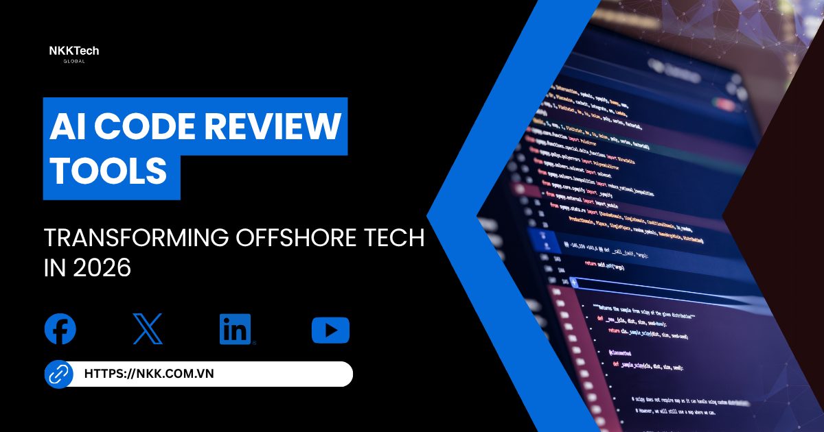 AI Code Review Tools: Transforming Offshore Tech in 2026 1 AI code review tools automating offshore software development with intelligent CI/CD pipelines, security scanning, and AI-driven DevOps workflows