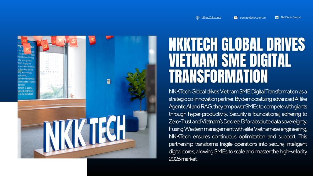 遅れを取る中小企業:Vietnam SME Digital Transformation 4 Orange and Black Gradient Mountain Presentation 5 3