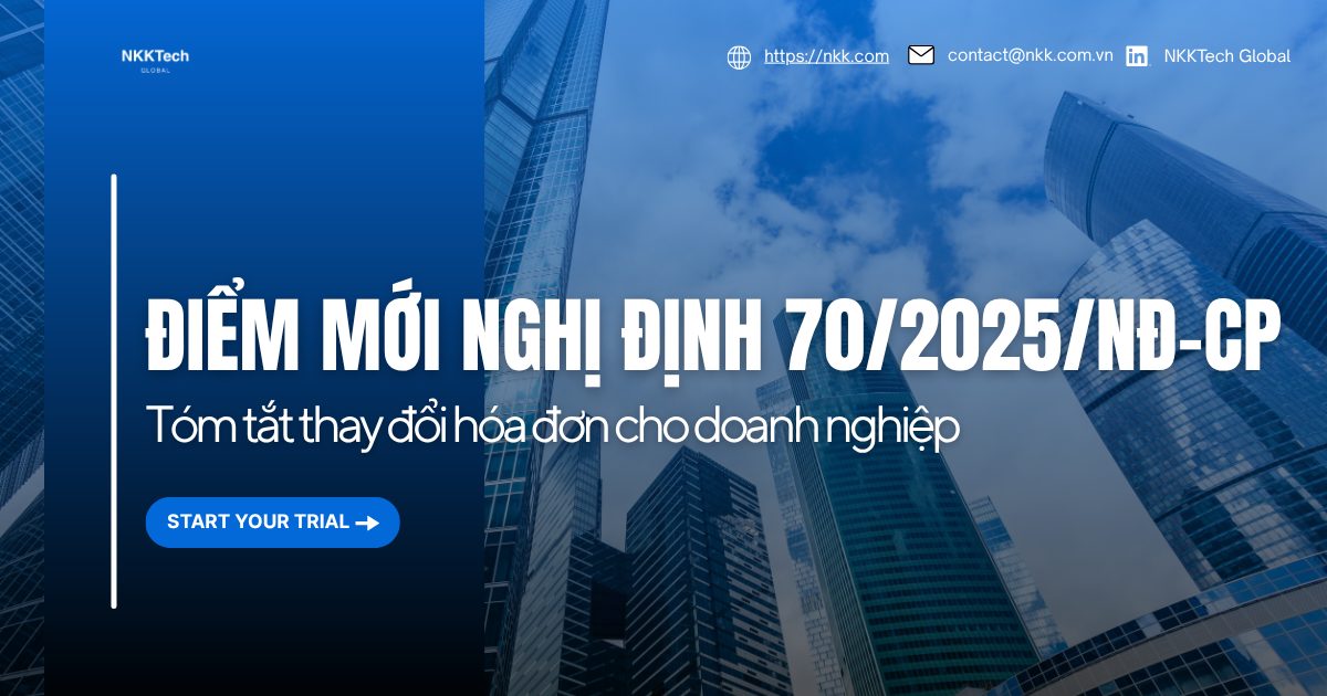 các điểm mới của Nghị định 70/2025/NĐ-CP về hóa đơn điện tử, hóa đơn từ máy tính tiền và quy định quản lý doanh thu cho doanh nghiệp và hộ kinh doanh.
