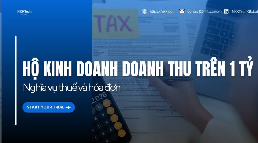 Nghĩa vụ thuế và hóa đơn cho hộ kinh doanh doanh thu trên 1 tỷ năm 2026 (Đây là dòng quan trọng nhất để Google lập chỉ mục ảnh).