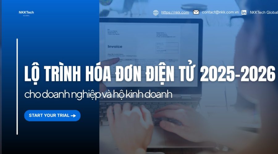 Chi tiết lộ trình hóa đơn điện tử 2025-2026 cho doanh nghiệp và hộ kinh doanh