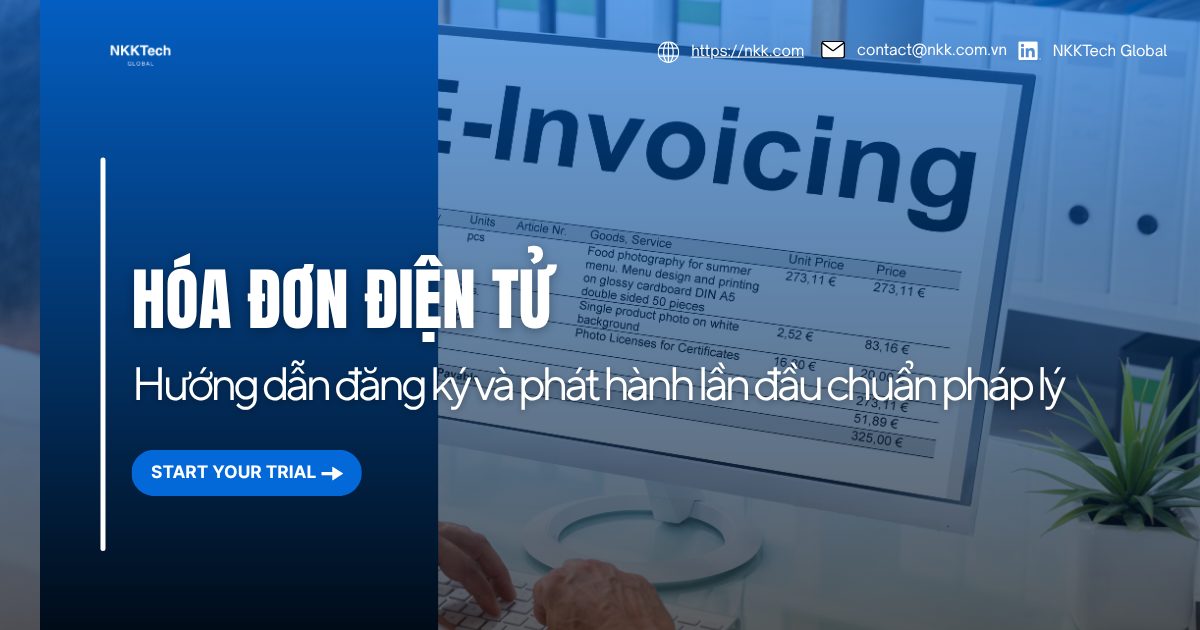 Chi tiết hướng dẫn đăng ký hóa đơn điện tử cho doanh nghiệp và hộ kinh doanh theo Nghị định 70/2025 (Bắt buộc chứa từ khóa chính).