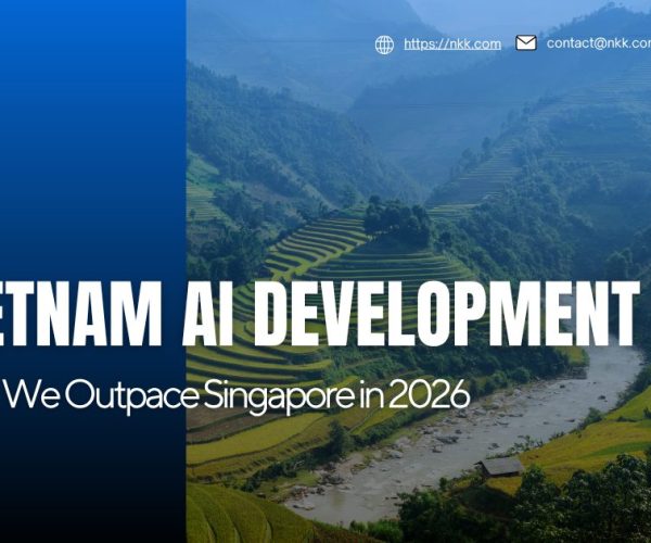 Vietnam AI development compared with Singapore, highlighting AI talent growth, engineering scalability, innovation velocity, and enterprise AI capabilities
