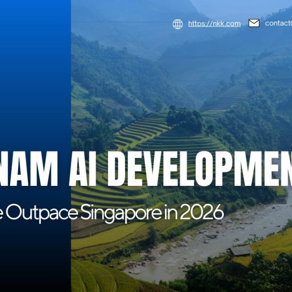 Vietnam AI development compared with Singapore, highlighting AI talent growth, engineering scalability, innovation velocity, and enterprise AI capabilities