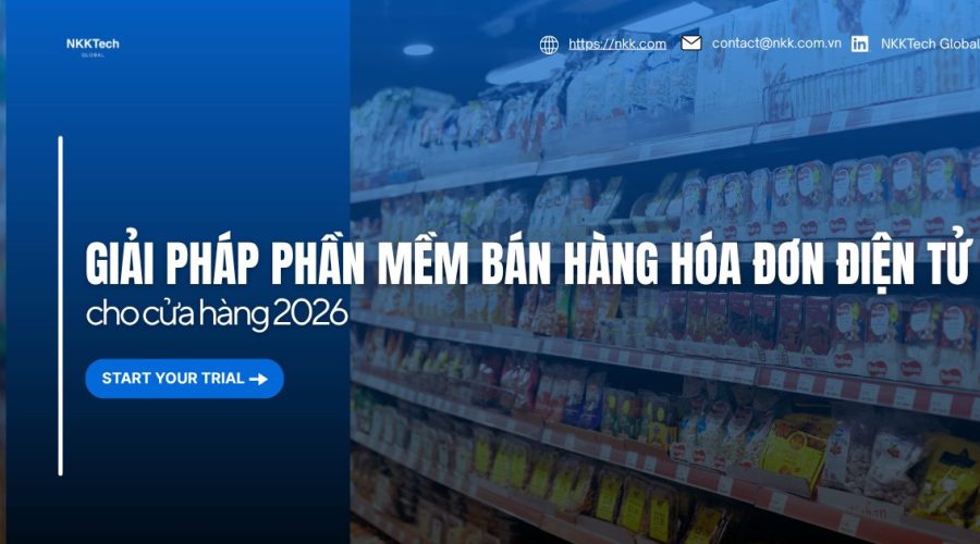 Phần mềm kế toán hóa đơn điện tử cho cửa hàng bán lẻ tích hợp máy tính tiền và AI OCR est-invoice 2026