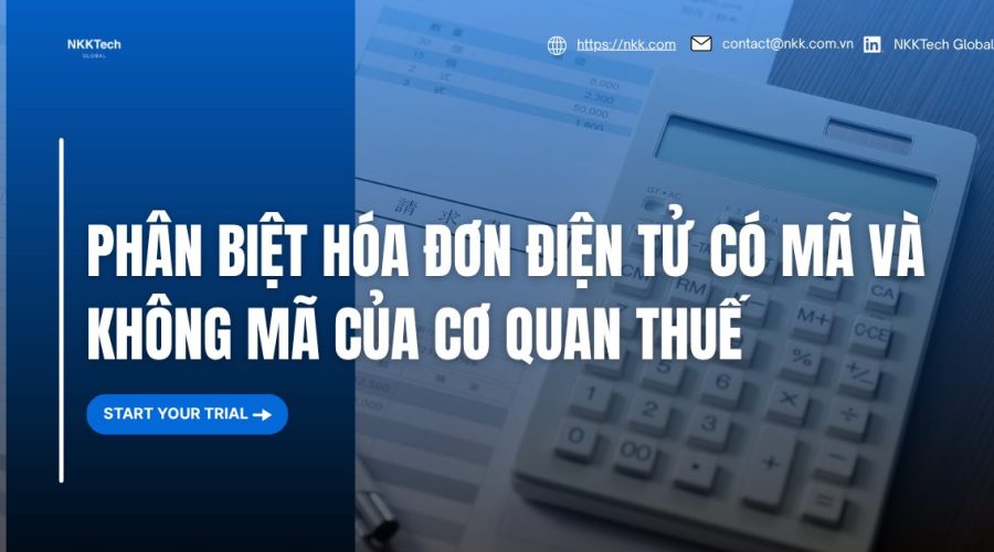 Bảng so sánh hóa đơn điện tử có mã và không mã của cơ quan thuế theo Nghị định 123/2020