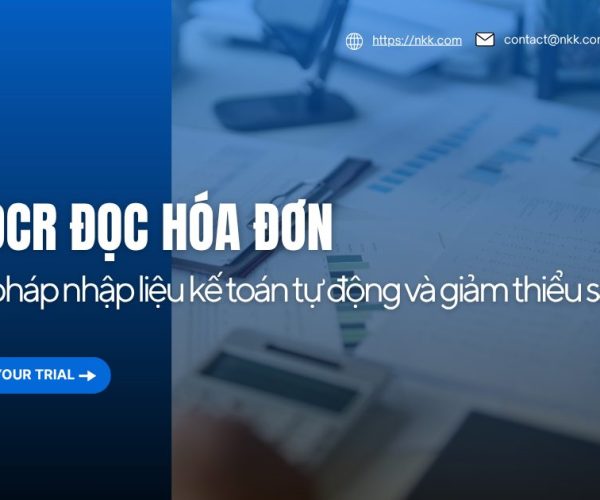 Công nghệ AI OCR đọc hóa đơn tự động bóc tách dữ liệu kế toán trên phần mềm est-invoice
