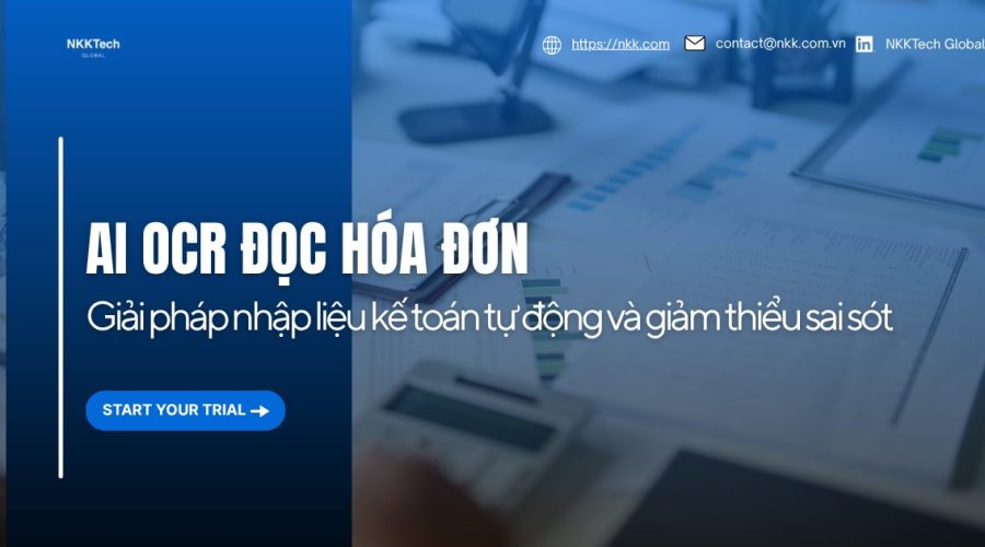 Công nghệ AI OCR đọc hóa đơn tự động bóc tách dữ liệu kế toán trên phần mềm est-invoice