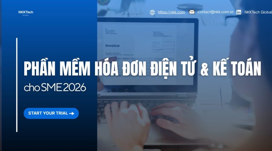 Phần mềm hóa đơn điện tử và kế toán est-invoice tích hợp AI cho doanh nghiệp SME năm 2026