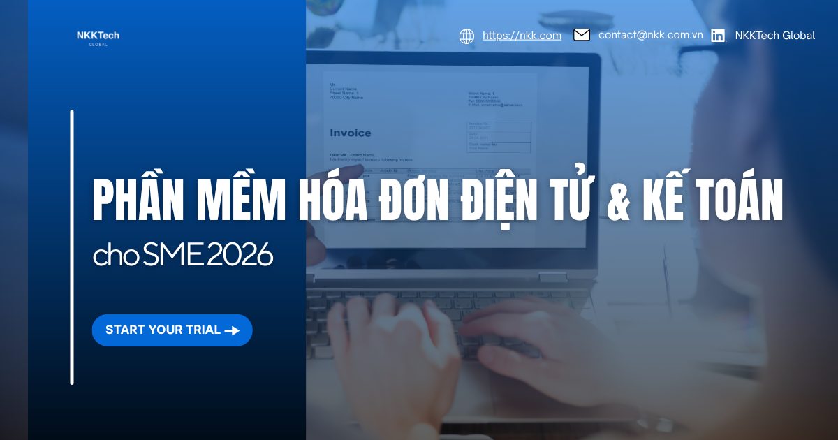 Phần mềm hóa đơn điện tử và kế toán est-invoice tích hợp AI cho doanh nghiệp SME năm 2026