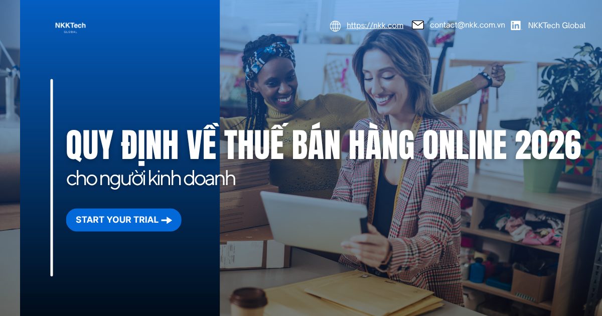 Hướng dẫn thực hiện quy định thuế bán hàng online 2026 cho cá nhân kinh doanh Shopee TikTok Shop (Bắt buộc chứa từ khóa chính).