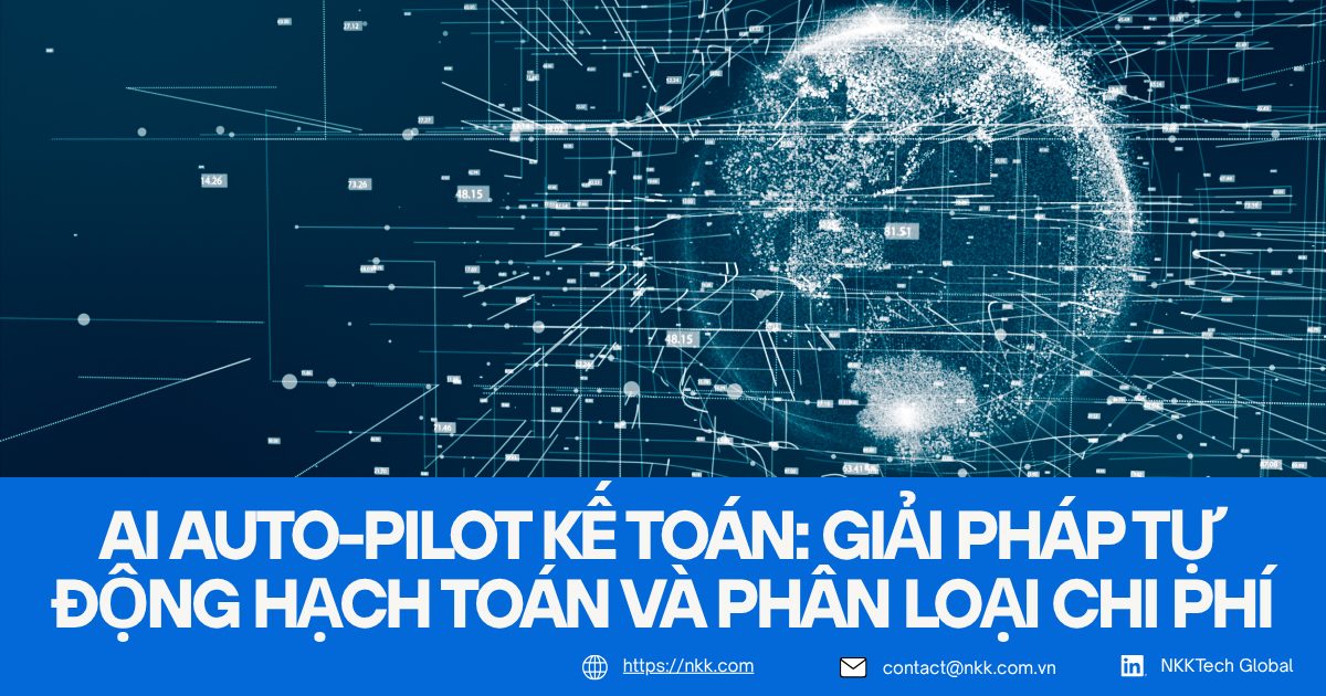 Hệ thống AI Auto-Pilot kế toán tự động hạch toán và phân loại chi phí cho doanh nghiệp 2026