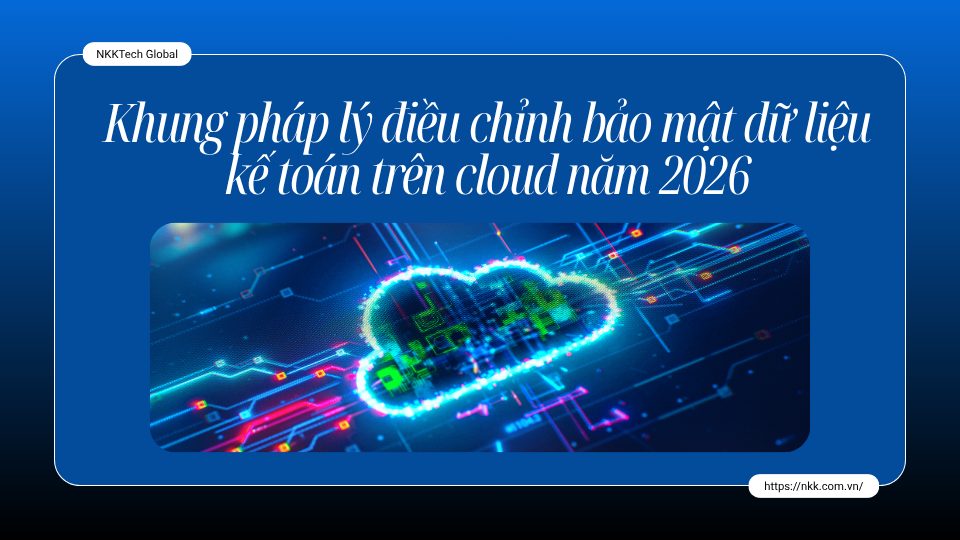 Bảo mật dữ liệu kế toán trên cloud và tiêu chuẩn an toàn 2026 2 Orange and Black Gradient Mountain Presentation56