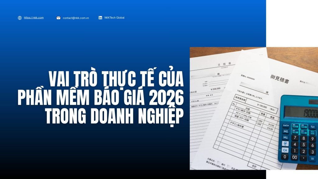 Phần mềm báo giá 2026: Giải pháp AI tạo báo giá thần tốc 2 phần mềm báo giá 2026